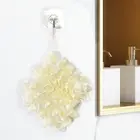 Bath Loofah Sponge Easy Hanging Bath Mesh Pouf for Bathroom Hotel Travel