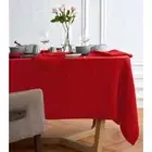 Solino Home 100% Pure Linen Sonoma Square Tablecloth for Spring & Easter