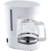 White 12-Cup Drip Coffee Maker, New