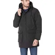 Replay Mens Parka Recycled 3-Layer Jacket Black