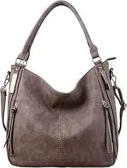 Women Handbags Hobo Shoulder Bags - AB Earth Large Designer Ladies PU Leather Purse and Bag,H004
