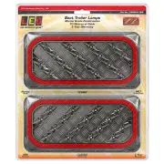 LED Autolamps Stop Tail Indicator Licence Light 52 LED Lamp 10m Cable Twin Bulk
