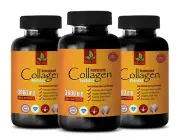 hair grow back - COLLAGEN PEPTIDES - bone health for men 3 BOTTLE