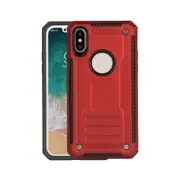 For iPhone XS Max Case, Armour Strong Shockproof Thin Tough Phone Cover, Red