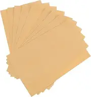LUOZZY 10pcs Bird Cage Liners Gravel Paper Bird Mats Parrot Cage Gravel Paper Mat, 40*25cm