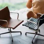1/6 Scale Dollhouse Miniatures Furniture Eames Office Chair Fashion Doll/Blythe