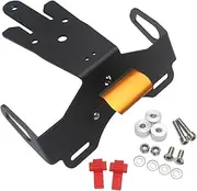 License Plate Holder LED Light Tail Tidy Fender Eliminator Compatible With KAWASAKI ER-6N ER-6F NINJA 650 ER6N ER6F 2012-2016 Motorcycle(Orange)