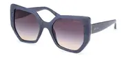 Guess GU00153 84B Men's Sunglasses Blue Size 55