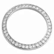 Custom Diamond Bezel to Fit Rolex DateJust 26mm Watches ONLY Round Cut 1 CT.