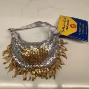 BUILD A BEAR WORKSHOP RETRO SPARKLE SEQUINNED BAG BNWT