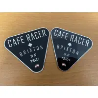 在飛比找蝦皮購物優惠-Cafe Racer「Brixton BX 150」金屬車標