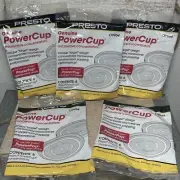 5 Pack Presto #09964 Microwave Power Pop Powercup Popcorn Concentrator 40 Total