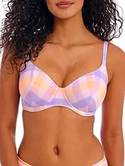 [FREYA] Women's Harbour Island Underwire Plunge Bikini Top