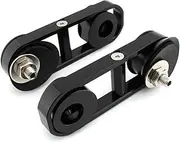 Konforhom Adjustable Drop Mirror Relocator Mount Kit For Harley Davidson Street Glide 2006-2013