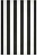 RPLIFE Black and White Stripes Kitchen Towel Pack, 28x18 Bulk Tea Towel Tea Towels for Bread Making