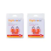 4 Pcs Mini Key Travel Set of 2 Suitcase Padlock Assorted Colors