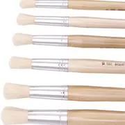 JASART HOG BRISTLE SERIES 582 Round Brushes Size 8 Pack of 12