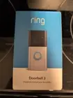 Ring Doorbell 3 - Rechargeable 1080p HD Wi-Fi Video Door Bell - Satin Nickel