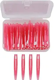 Interdental Brush for Cleaner Interdental Brush Toothpick Flossing Head,Easy Use Tooth Cleanings Tool Interdental Brush Toothpick, 60 Pcs /576 (Size : Pink)