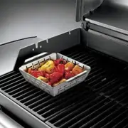 Stainless Steel Nonstick Grill Basket for Grilling Vegetables and More
