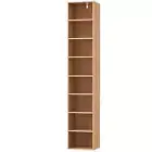 Artiss Bookshelf 8 Tiers Display Cube Shelves DVD CD Book Storage MILO Pine NEW