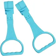 ibasenice 2pcs Plastic Pull Rings Kids Walking Exercises Assistant Stand Up Rings Baby Cot Hanging Rings for Infant Baby Toddler Practice Tool