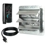 Shutter Exhaust Fan Thermospeed Controller Galvanized Steel 960-CFM iLIVING NEW