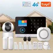 4G Wifi Alarms System Tuya Smart 433MHz Wireless Security Home Alarm Smart Life