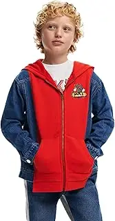 [Desigual] Boy's EXT_Mickey_Skate, Red, 14 Years