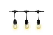 EMITTO 20M Festoon String Lights Xmas Wedding Party Waterproof Garden Outdoor