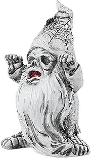 [Vgvgaj] Dwarf Figurine | Halloween Gnomes Decorations - Ghost Design Crafts Ornament Home Decor for Living Room Desktop Desk Windowsills Beside Table Kitchen
