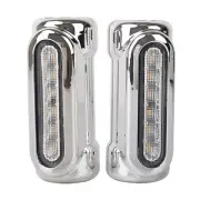 Highway Guard Crash Bar Switchback Driving Lights DRL Turn Signal LED for Harley