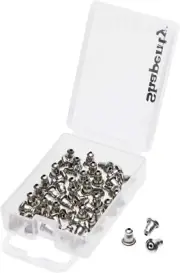 50Pcs/25Pairs Stainless Steel Earnuts Clutches Earring Safety Backs Stopper Repl