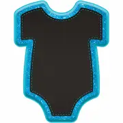 Baby Shower Boy Bodysuit Chalkboard Easel