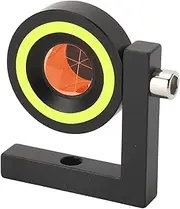 Total Station Prism, 90 Degree Right Angle L Bar Surveying Prism, High Accuracy Mini Prism with Fluorescent Sticker for Total Stations, Land Surveying, Ranging Mapping Measurement