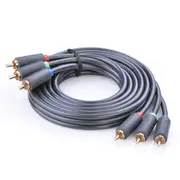 AV106 1.5M 3RCA to 3RCA Male to Male Cable YcbCr Video Cable for DVD VCD TV