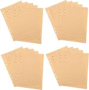 PLAFOPE Notebook Refills 80 Sheets of Ruled Paper Spiral Notebook Paper for Binder