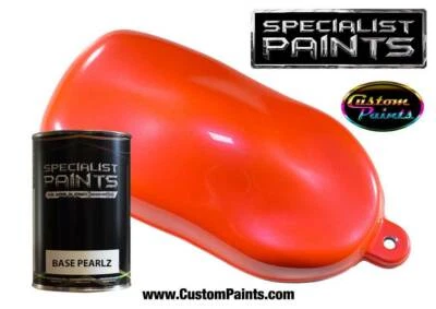 Gallon of Base Pearlz - Orange Fusion - Urethane Based, Automotive, Pearl, Auto