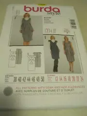 BURDA LADIES' DRESS 7320 Sewing Pattern UNCUT