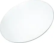LOEFLIFA Elegant Round Tempered Glass Table Top Thickened Protector for Coffee Dining and Outdoor Use and Easy to Clean for Home Office and Hotel Spaces