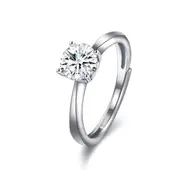 Moissanite Engagement Ring