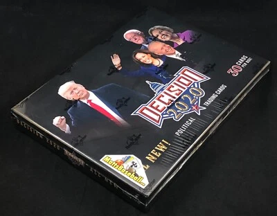 Leaf 2020 Decision Political Trading Cards Hobby Box 3 HIT Cards Factory Sealed