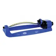Rugg 3000 sq. ft. Aluminum Head Sled Base Oscillating Sprinkler - Blue