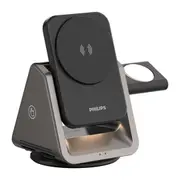 Philips 3 in 1 Magnetic Wireless Charger for iPhone- iWatch- Airpod DLK3540Q