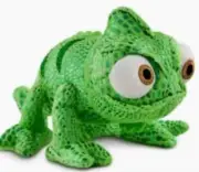 Tangled "Pascal" Chameleon Metallic Green Plush Doll