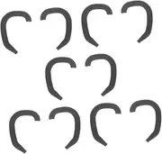 CHILDWEET 5 Pairs Silicone Ear Corrector External Auricle Corrector for Protruding Ears Reusable Black