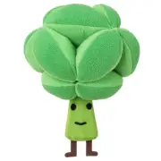 Soft Plush Squeaker Dog Toy Fun for Creative Broccoli Safe Interactive