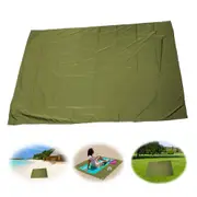Beach Mat Blanket 1.5x2m Green No Sand Grass Pocket Soft Light Fast-dry Quality