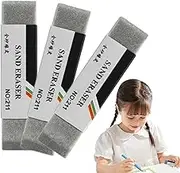 Ink Eraser for Paper - Precise Art Gum Eraser - Non-Abrasive, Smudge-Proof Study Supplies for Calligraphy Exam Preparation Calligraphy Technical Drawing