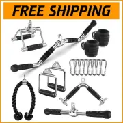 All-in-One LAT Pulldown and Tricep Attachment Set for Comprehensive Workouts